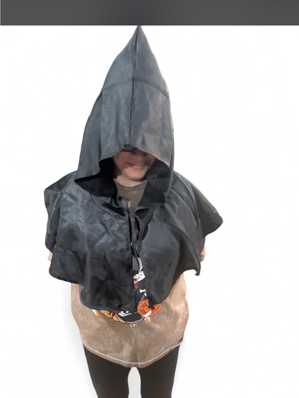 Women’s witch Black Hooded Cape